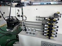 Cintreuse automatique de tuyaux PVC DW-50CNC-3A-1S à commande servo, machine de cintrage 3D multifonctionnelle pour échappements automobiles/moto