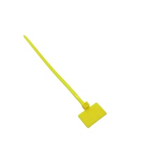 Attaches-câbles en nylon autobloquants avec étiquettes de marquage et logo pour applications électriques