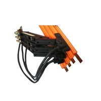 Rail d'alimentation sans soudure avec collecteur de courant 60A-100A pour grue