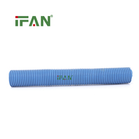 Tuyau ondulé en plastique protégé rouge et bleu IFAN en stock, livraison rapide, pour conduite d'eau PEX