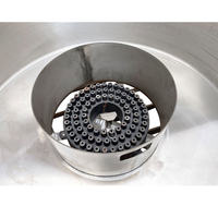 Four à rôtir au gaz pour canard laqué et porc croustillant, qualité alimentaire 201 Ss, 80 cm 90 cm, pour cuisine industrielle commerciale, vente chaude