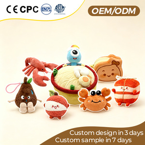 Peluche Mascotte Alimentaire Personnalisée : Jouet en Peluche Doux en Forme de Gâteau, Pizza, Biscuit pour Restaurants et Cadeaux Promotionnels d'Entreprise - Product Image 4