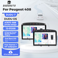 DUDUAUTO UIS7870 Autoradio Système Intelligent Lecteur Multimédia Navigation GPS pour KIT 408 1 2012-2020, KIT 308 1 T7 2007 - 2015