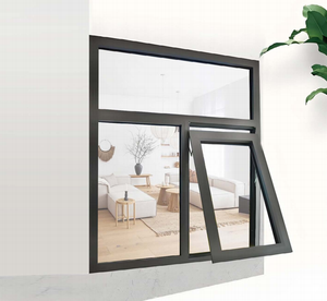 Toldo de <span class=keywords><strong>manivela</strong></span> de aleación de aluminio con rotura térmica australiana moderna 2025, suministro de fábrica de ventanas, Certified-AS2047 antirrobo - Product Image 5