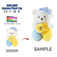 Boneka Gajah Pink Lucu Custom, Mainan Hewan Isi Dakron, Hadiah Ulang Tahun Gajah Bintang untuk Bayi, Pereda Stres untuk Anak-Anak, Warna Dapat Disesuaikan