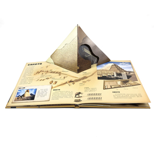 Libro 3D Pop-up del Antiguo Egipto, Enciclopedia Interactiva para Niños, Pirámides Misteriosas, Momias, Historia, Regalo Educativo para Niños - Product Image 1