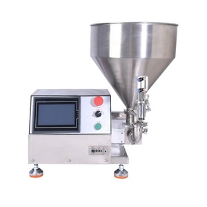 Machine de remplissage à pompe rotative pour sauces à haute viscosité (confiture, curry, beurre de cacahuète, tahini), <span class=keywords><strong>foie</strong></span> <span class=keywords><strong>gras</strong></span>, lait concentré, fromage et garnitures à base de viande - Product Image 5