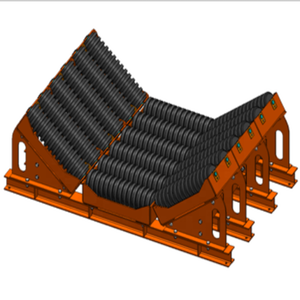 Rouleaux à percussion en acier robuste, avec disques en caoutchouc, pour la manipulation de matériaux, livraison gratuite - Product Image 3