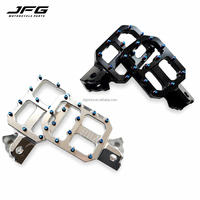 Repose-pieds en alliage d'aluminium JFG, pédales en T, tout-terrain, vélo électrique, larges, antidérapants, logo laser pour Surron Ultra Bee