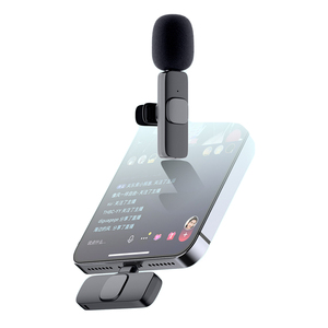Micrófono Inalámbrico Profesional Recargable con Interfaz Tipo C, Micrófono Inalámbrico de Doble Pecho para Vlog - Product Image 6