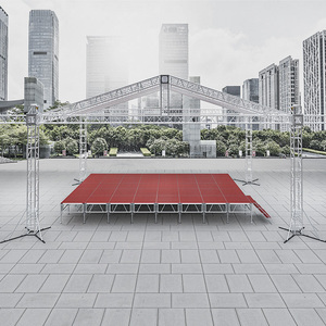 Sahne performansı için sahne fabrika fiyatları olay sahne platformu ses sistemi 1.22*1.22 - Product Image 1