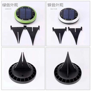Poplor Solar Lawn <b>Light</b> 4W <b>LED</b> Outdoor Garden Lamp Water Resistant With <b>Light</b> <b>Sensor</b> For Yard Pathway - Product Image 3