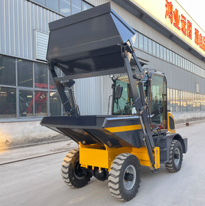 Mini <span class=keywords><strong>Dumper</strong></span> Chino DP20 de 2 Toneladas con Capacidad de Carga de 15m3, Camión Volquete Pequeño con Ruedas - Product Image 2