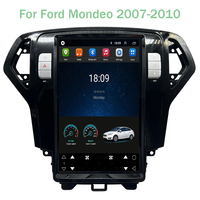 12.8 "Android 13 Tesla écran autoradio pour Ford Mondeo 4 MK4 2007 - 2013 lecteur multimédia GPS Navigation Carplay stéréo 4GWIFI
