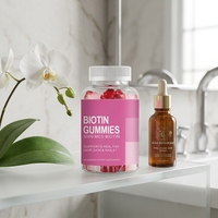 Aanpasbare schoonheidssupplement met kokosolie & pectine voor innerlijke schoonheid, Biotine Gummies