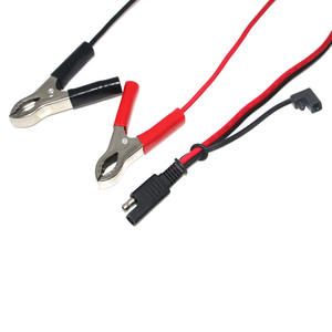 2-контактный соединитель SAE с крышкой к зажимам из крокодила с держателем предохранителей - Product Image 2