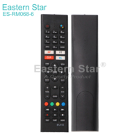 Télécommande universelle intelligente ES-RM068-6 de haute qualité à prix d'usine pour téléviseurs HD et Smart TV