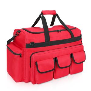 Sac rouge personnalisé de grande capacité pour l'extérieur Sac de traumatologie de survie d'urgence Sac de rangement de fournitures médicales Trousse de premiers soins - Product Image 2