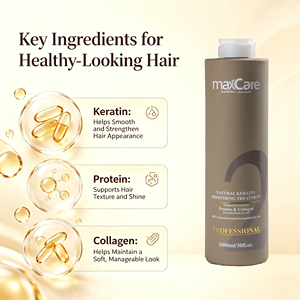 Maxcare OEM ODM Crema Alisadora de Cabello con Keratina Brasileña, <span class=keywords><strong>Tratamiento</strong></span> Capilar con Keratina para Uso en Salón - Product Image 2