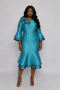 Vestidos Elegantes de Lino Amarillo para Mujer, Tallas Grandes, Otoño 2026, los Mejores Diseños para Iglesia - Product Image 5