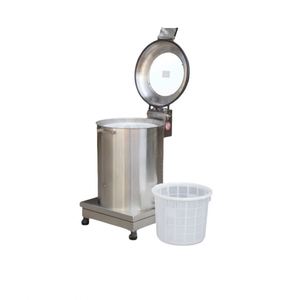 Déshydrateur alimentaire électrique commercial en acier inoxydable à tambour unique, centrifuge pour fruits et légumes - Product Image 6