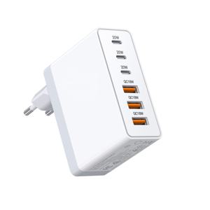 <span class=keywords><strong>Chargeur</strong></span> multifonctionnel HNT au <span class=keywords><strong>prix</strong></span> d'usine, GaN 100W, <span class=keywords><strong>6</strong></span> ports, portable, PD20W, QC18W, charge rapide de voyage, type C, pour <span class=keywords><strong>iPhone</strong></span> - Product Image 2