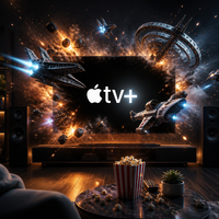 Offres Spéciales d'Abonnements à la Diffusion en Streaming Apple TV 1, 3, 6, 12 Mois, Lecture Vidéo HD Globale Fiable pour Tous les Appareils Apple et Smart