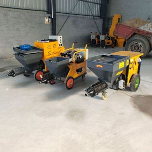 ماكينة رش الجص بمضخة ملاط كهربائية مع محرك وحالة جديدة مسدس رش الأسمنت - Product Image 5