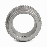Écrou d'engrenage en aluminium CNC sur mesure, couronne d'engrenage droit pour machines industrielles et pièces de boîte de vitesses de robots