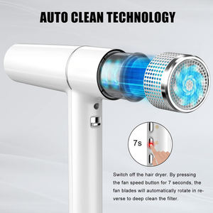 Ensemble de sèche-cheveux professionnel portable pour femmes, puissant et à séchage rapide, pour usage hôtelier - Product Image 5