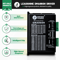 Nuevo Controlador de Motor Paso a Paso Leadshine Original DMA860H 860 Drive AC 220V 100W para Máquina de Grabado CNC