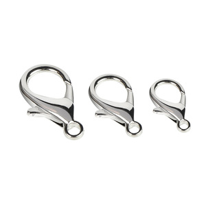 Cierre de Langosta de Aleación de Zinc de 12mm, Chapado, para Joyería, Collares, Pulseras, Accesorios DIY - Product Image 2