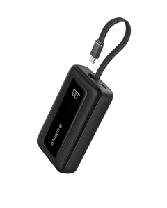 Batería Externa Anker Zolo de 30W con Cable USB-C Integrado, Cargador Portátil de 10000mAh para iPhone 16 15 <span class=keywords><strong>Pro</strong></span> <span class=keywords><strong>Max</strong></span> <span class=keywords><strong>iPad</strong></span>, SKU FBA de Alta Rentabilidad - Product Image 2