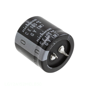 Condensateur traversant 1500 µF en aluminium 20 % 100 V SNAP TH LGY2A152MELB30 - Product Image 1