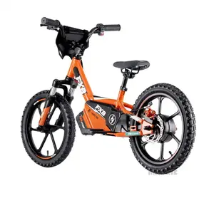 공장 도매 16 인치 어린이 전기 자전거 36V 350W 5Ah 밸런스 휠 자전거 CE EN71 15km 범위 연령 5-8 세 어린이 Ebike