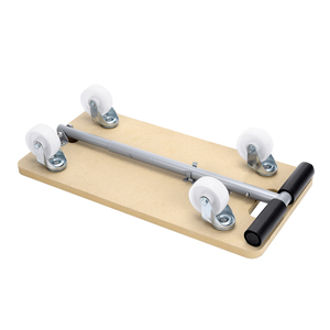 Vouwbare Houten Flatbed Duwwagen Met Één Klik 200Kg Opvouwbare Handgreep Platform Handwagen Indoor Dolly Outdoor Trolley - Product Image 6