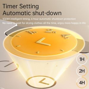 Séchoir à linge automatique pliable en gros, mini portable pour hôtels et usage domestique, chauffage PTC, capacité 103L - Product Image 5