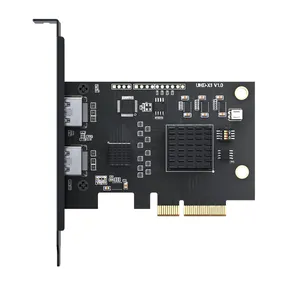 लाइव प्रसारण के लिए आंतरिक पीसीआईई कार्ड OEM/ODM 2CH HDMI 4K 60fps गेम कैप्चर कार्ड