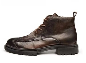 <span class=keywords><strong>Scarpe</strong></span> e Stivali da Uomo con Cerniera Alta. Stivaletti con Suola Spessa. Stivali da Uomo Usati - Product Image 2