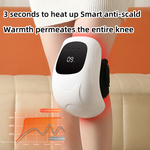 Masajeador de Rodilla Inteligente con Calor, Pantalla LED, 3 Velocidades, Batería de 1800 mAh para Aliviar el Dolor de Artritis, Rigidez, Envoltura Ajustable para el Hogar - Product Image 5