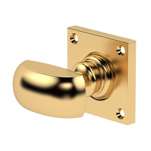 Cổ Điển Brass Hai Mặt Bên Phòng Tắm Tay Nắm Cửa Trượt Flush Glass Tắm Vòng Tay Nắm Cửa Xử Lý Thiết Lập Với Khóa Cho Graphite - Product Image 3