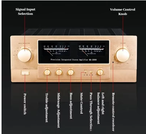 Clone accufase Ma-2000เครื่องขยายเสียงพลังงานสูง Hi-Fi เสียงสูงในบ้านรองรับโทนเสียง/การควบคุมระยะไกล - Product Image 5
