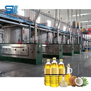 1-2000TPD groundnut oil press plant peanut oil cold press machine peanut oil extraction machine with refinery