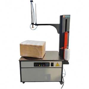 Machine d'emballage automatique verticale pour palettes, pour boîtes en mousse, cartons, boîtes en bois, cintres à vêtements, coffres métalliques et palettes - Product Image 5