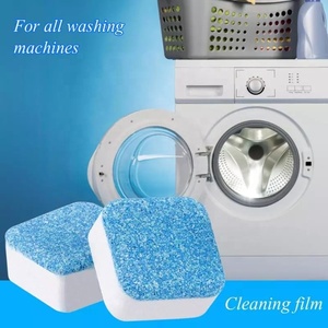 Limpiador de lavadora desechable potente de alta espuma, tabletas de forma sólida, limpiador de lavadora/detergente para baños - Product Image 3