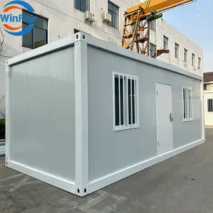 WinFair 7000x3000 7*3m 21平方米可拆卸预制房屋运输便携式微型模块化预制集装箱房屋