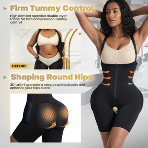 Custom Logo Post Surgery Shapewear <strong>Bodysuit</strong> Fajas Reloj De Arena Body Shaper for Women Tummy - Product Image 4