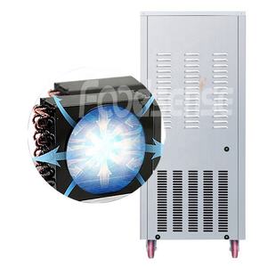 Bán nóng thương mại Máy làm kem mềm ba hương vị hình nón tự chế mềm phục vụ máy làm kem bán hàng tự động - Product Image 6
