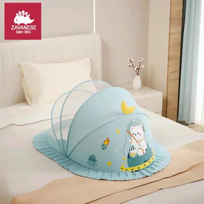 Berceau promotionnel pour bébé avec moustiquaire bébé moustiquaire tente de lit enfants Portable pliant couverture de lit filet