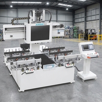 Machine de production de meubles en bois massif à rainures et languettes, équipement CNC pour le travail du bois, usine de Foshan